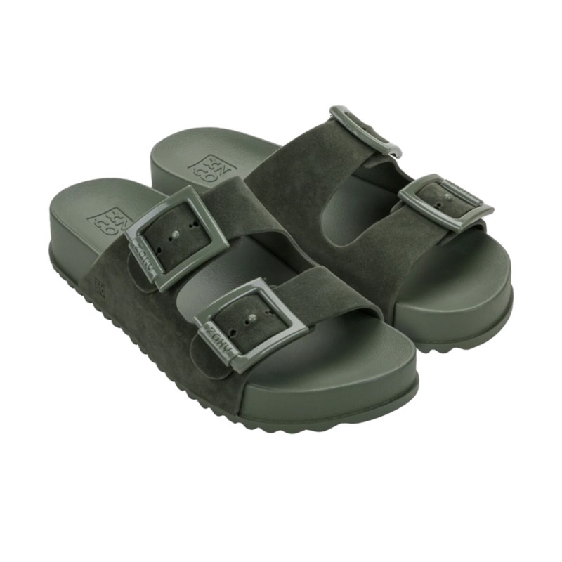 ZAXY ΓΥΝ MULES PU (7802522420 KHAKI)