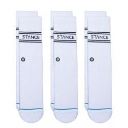 STANCE BASIC 3 PACK CREW (A556D20SRO WHITE)