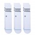 STANCE BASIC 3 PACK CREW (A556D20SRO WHITE)