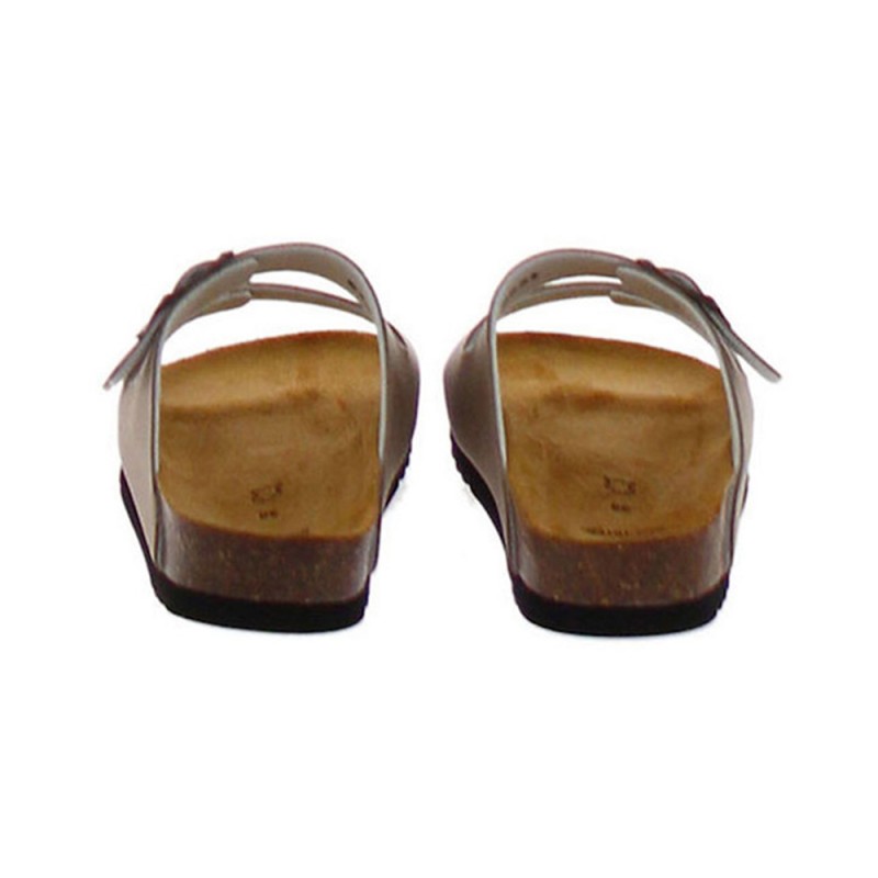 SCHOLL JULIEN SYNTHETIC NUBUCK SANDAL BROWN  ΠΑΠΟΥΤΣΙ ΑΝΔΡΙΚΟ (F303331011 1011)