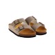 SCHOLL JULIEN SYNTHETIC NUBUCK SANDAL BROWN  ΠΑΠΟΥΤΣΙ ΑΝΔΡΙΚΟ (F303331011 1011)