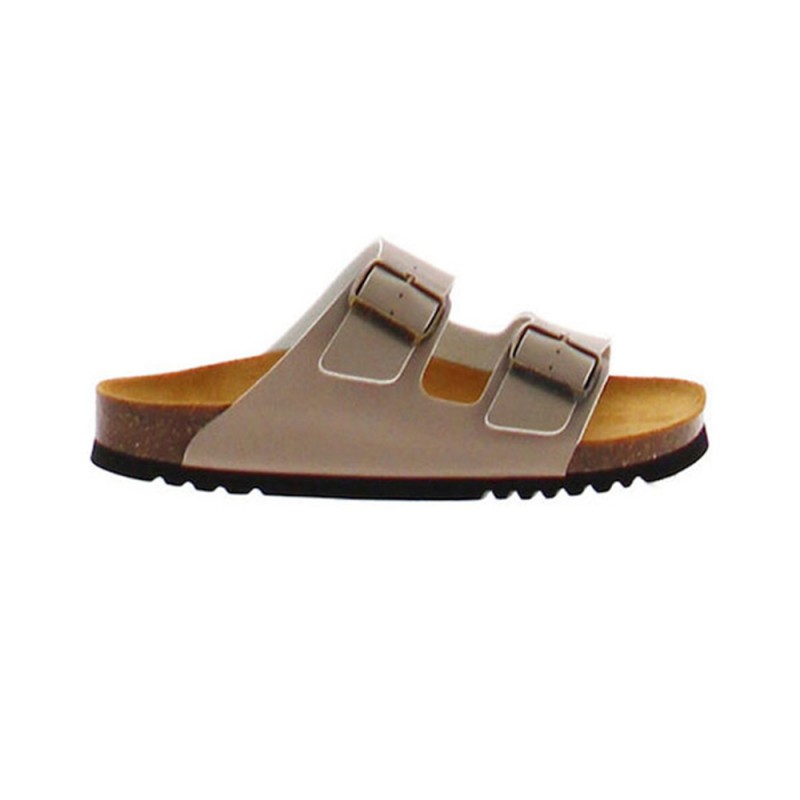SCHOLL JULIEN SYNTHETIC NUBUCK SANDAL BROWN  ΠΑΠΟΥΤΣΙ ΑΝΔΡΙΚΟ (F303331011 1011)