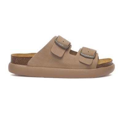 SCHOLL NOELLE CHUNKY  EVA SANDAL DARK BEIGE  ΠΑΠΟΥΤΣΙ ΓΥΝΑΙΚΕΙΟ (F322492361 2361)