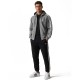 Adidas Essentials 3-Stripes Fleece Tapered Cuffed Pants (KY4141)
