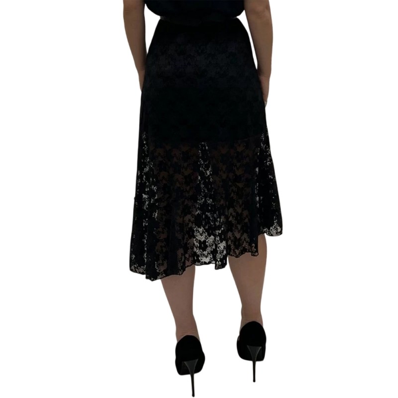 Peace and Chaos LACEFLOWER MAXI SKIRT (S25314A TYPOS)