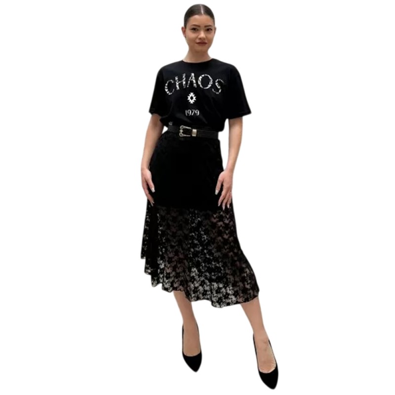 Peace and Chaos LACEFLOWER MAXI SKIRT (S25314A TYPOS)