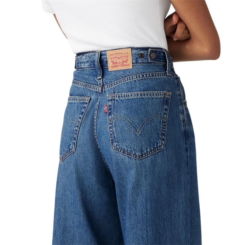 Levi's CINCH BAGGY MED INDIGO - WORN IN ΠΑΝΤΕΛΟΝΙ DENIM (001UP0002 00J5)
