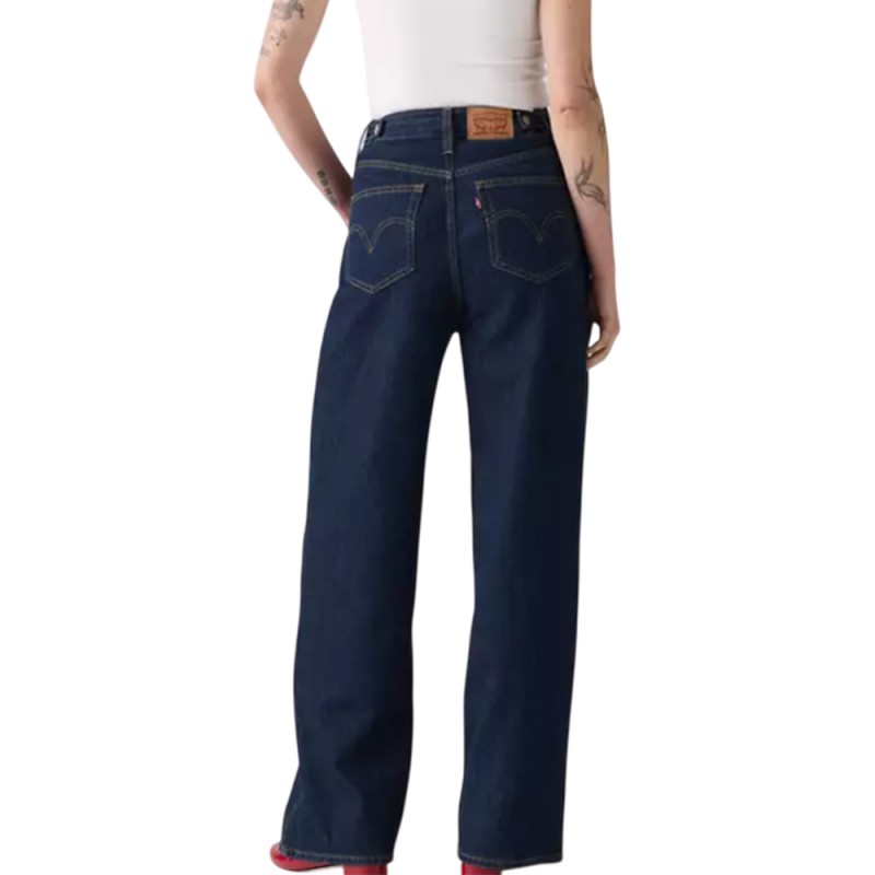 Levi's CINCH BAGGY DARK INDIGO - FLAT FINISH ΠΑΝΤΕΛΟΝΙ DENIM (001UP0016 00J4)