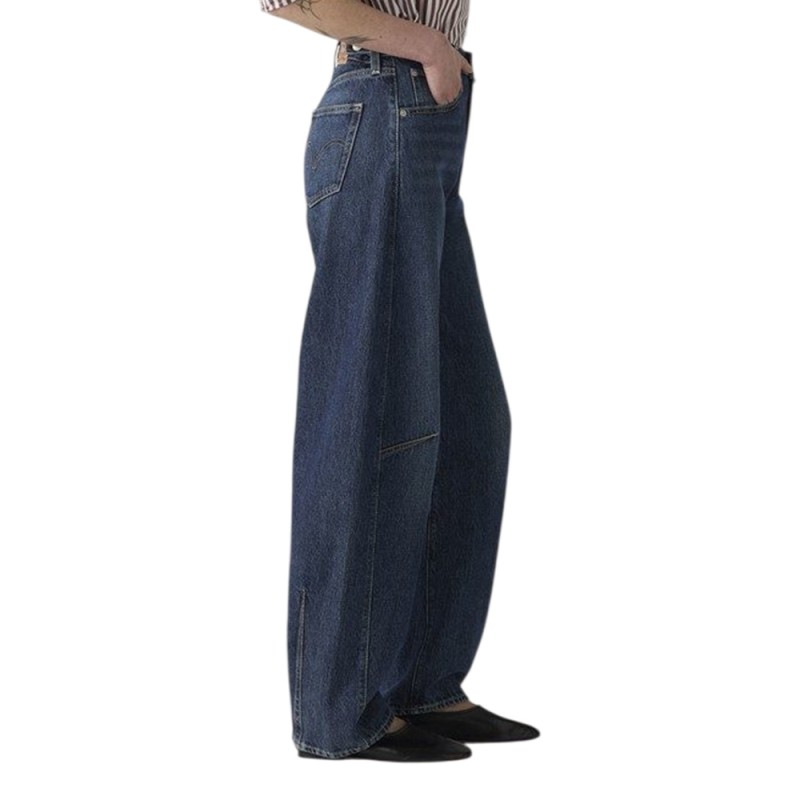 Levi's CINCH BARREL DARK INDIGO - FLAT FINISH ΠΑΝΤΕΛΟΝΙ DENIM (003V50008 00J4)