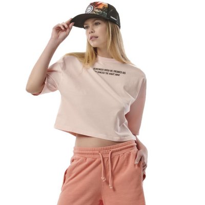 Body Action WOMEN'S OVERSIZED TEE (051324-01 L.PINK)
