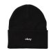 OBEY KARMA BEANIE (100030197 BLK - BLACK)