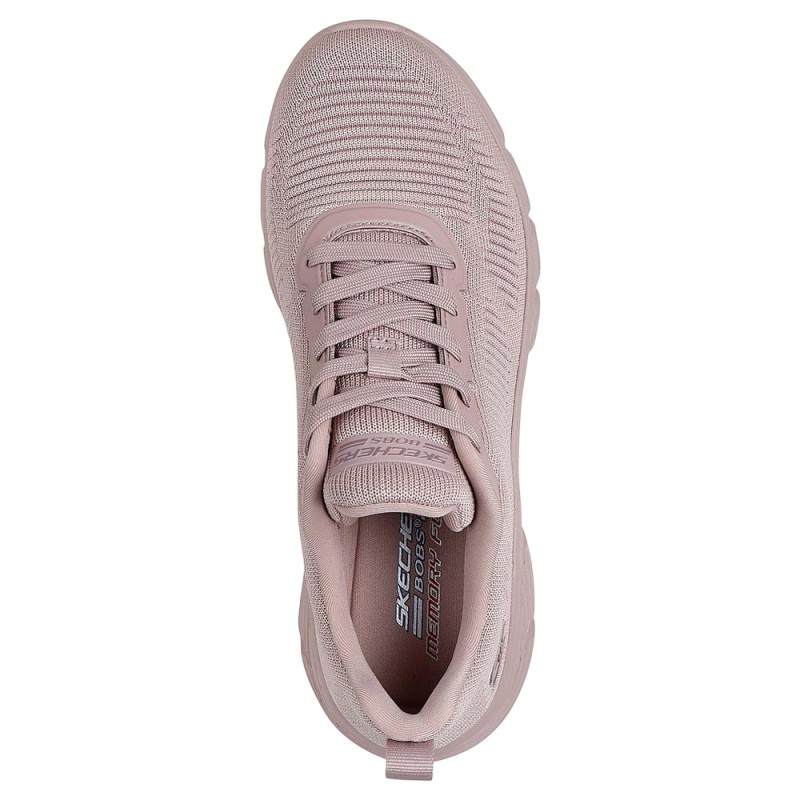 Skechers Engineered Knit Fashion Lace Up Sneaker (117385 ROS)