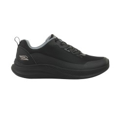 Skechers Mesh Lace Up W/ Hotmelt Trim (117730 BBK)