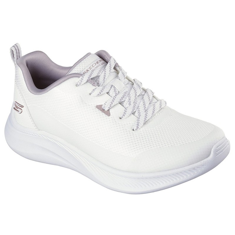 Skechers Mesh Lace Up W/ Hotmelt Trim (117730 OFWT)