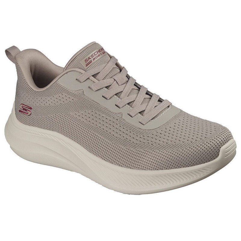 Skechers Textured Engineered Knit Lace Up (118155 BBK)