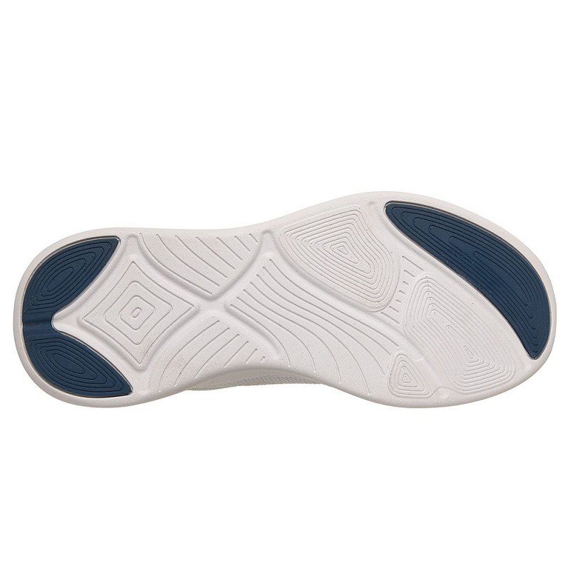 Skechers Textured Engineered Knit Lace Up (118155 LTGY)