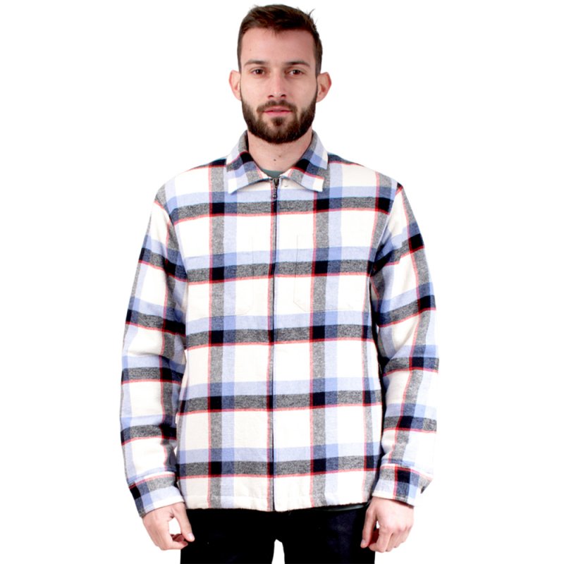 OBEY LLOYD SHIRT JACKET (121160041 UNBLEACHED MULTI)