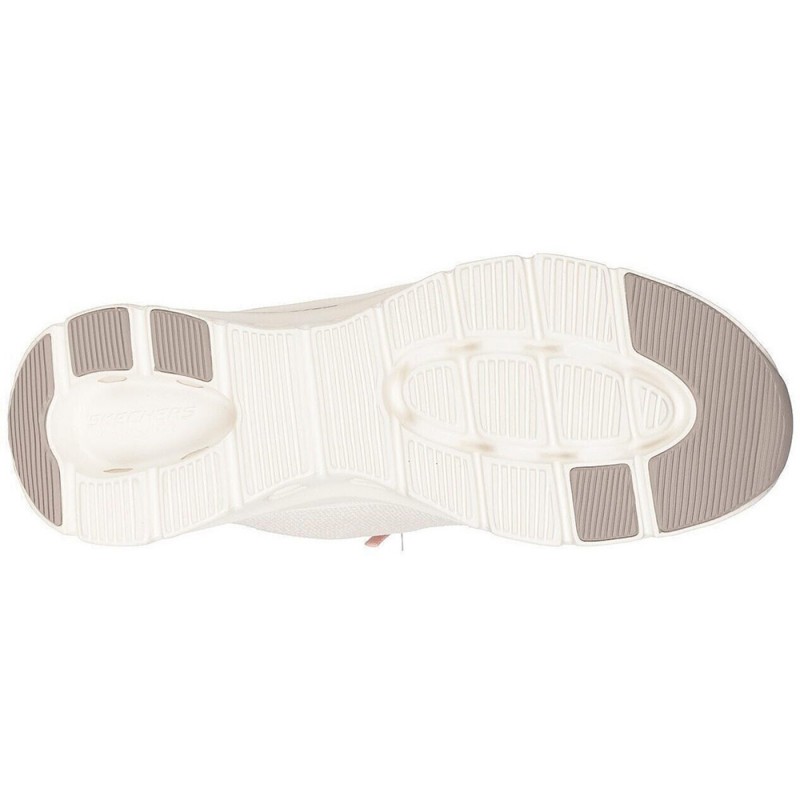 Skechers Two Tone Engineered Mesh Knotted Flat Bungee Slip-Ins W/ Air-Cooled Mf (150428 NTBR)