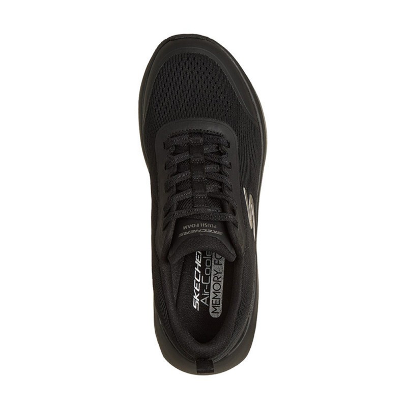 Skechers Engineered Mesh Lace-Up W/Air-Cooled Mf (150572 BBK)