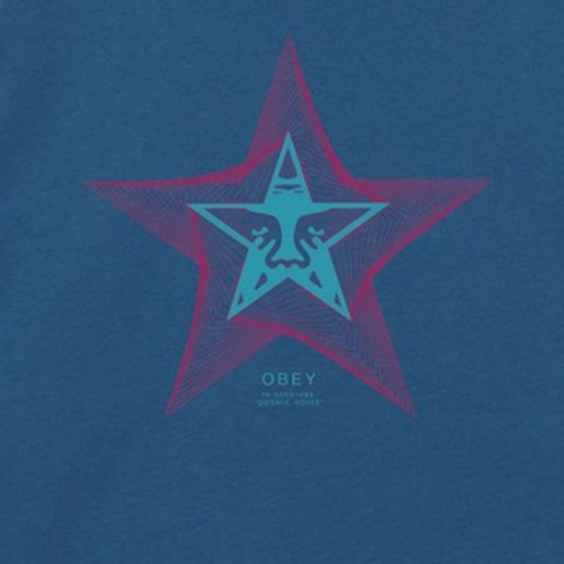 OBEY COSMIC NOISE TEE (165264049 HBU)