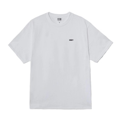 OBEY COSMIC NOISE TEE (165264049 WHT)