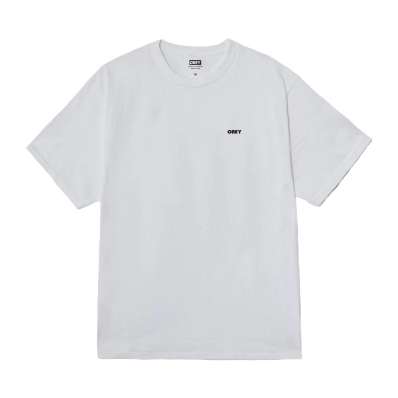 OBEY COSMIC NOISE TEE (165264049 WHT)