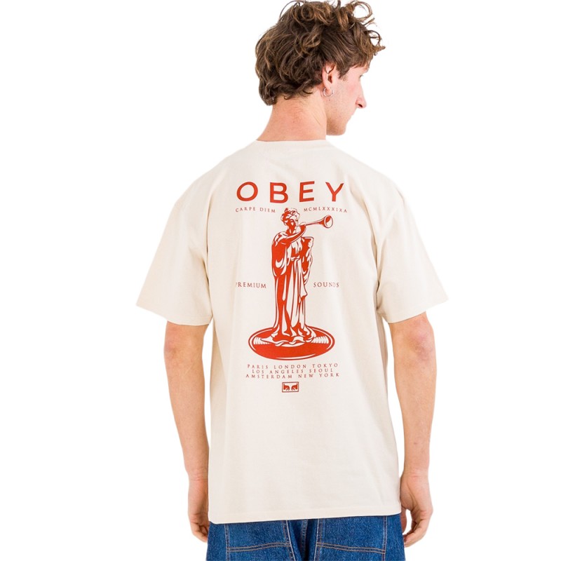 OBEY PREMIUM SOUNDS TEE (165264094 CRM)
