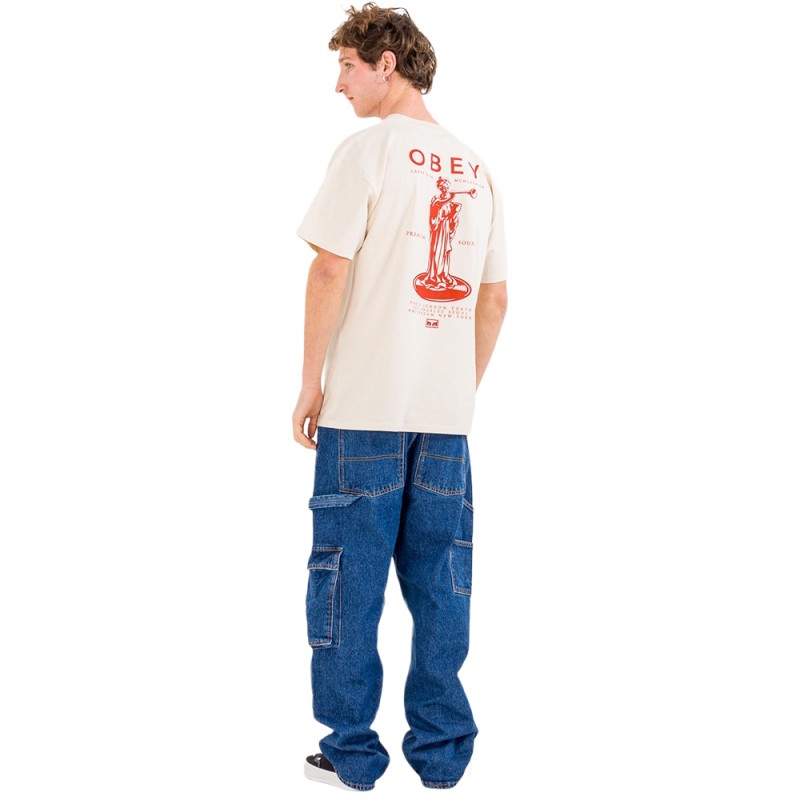 OBEY PREMIUM SOUNDS TEE (165264094 CRM)