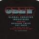 OBEY MEASURE TWICE TEE (165264146 BLK)