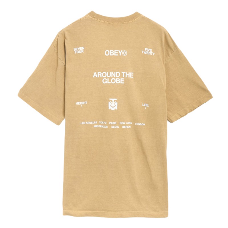 OBEY AROUND THE GLOBE TEE (167924096 LTK)
