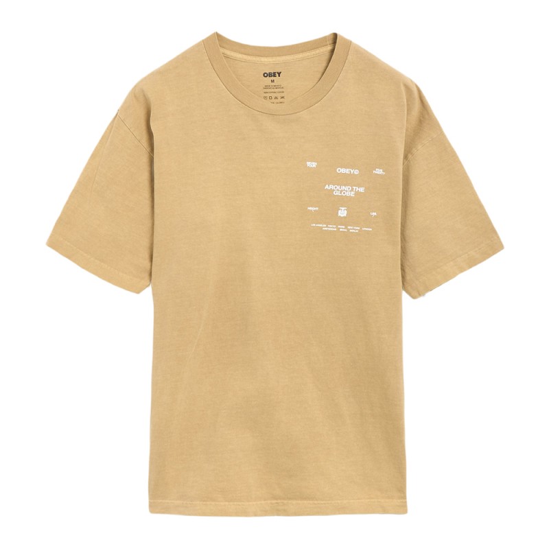 OBEY AROUND THE GLOBE TEE (167924096 LTK)