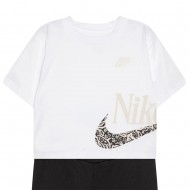 Nike WILD FLOWER BOXY TEE SHORT SET (16M927-023)