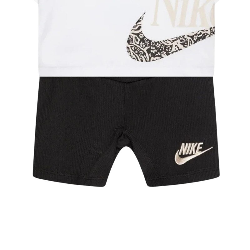 Nike WILD FLOWER BOXY TEE SHORT SET (16M927-023)