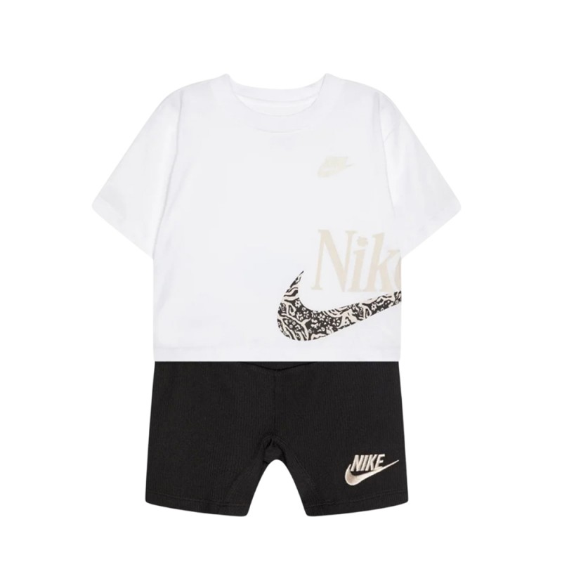 Nike WILD FLOWER BOXY TEE SHORT SET (16M927-023)