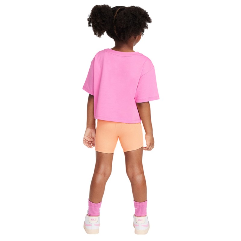 Nike WILD FLOWER BOXY TEE SHORT SET (16M927-N8N)