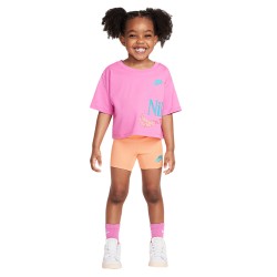 Nike WILD FLOWER BOXY TEE SHORT SET (16M927-N8N)