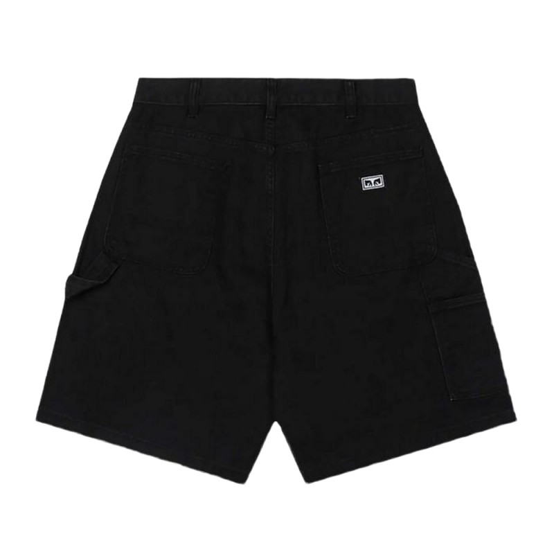 OBEY BIGWIG DENIM CARPENTER SHORT (172100084 BLK)