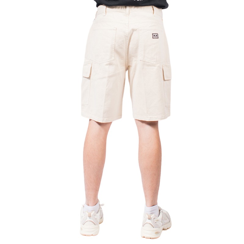OBEY BIGWIG BAGGY DENIM CARGO SHORT (172100085 CLY)
