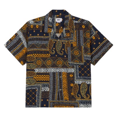 OBEY ARCHIE WOVEN SS (181210427 NVY)