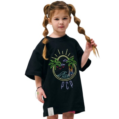 PCP KIDDO PALM BABES T-SHIRT ΠΑΙΔΙΚΟ ΜΠΛΟΥΖΑΚΙ (2024S100000 Black)