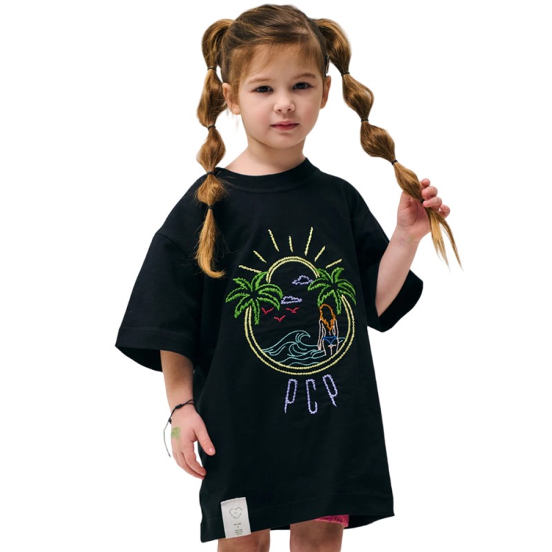 PCP KIDDO PALM BABES T-SHIRT ΠΑΙΔΙΚΟ ΜΠΛΟΥΖΑΚΙ (2024S100000 Black)