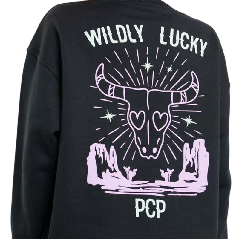 PCP Wildly Lucky Crewneck ΜΠΛΟΥΖΑ ΦΟΥΤΕΡ (2026W110000 Black)