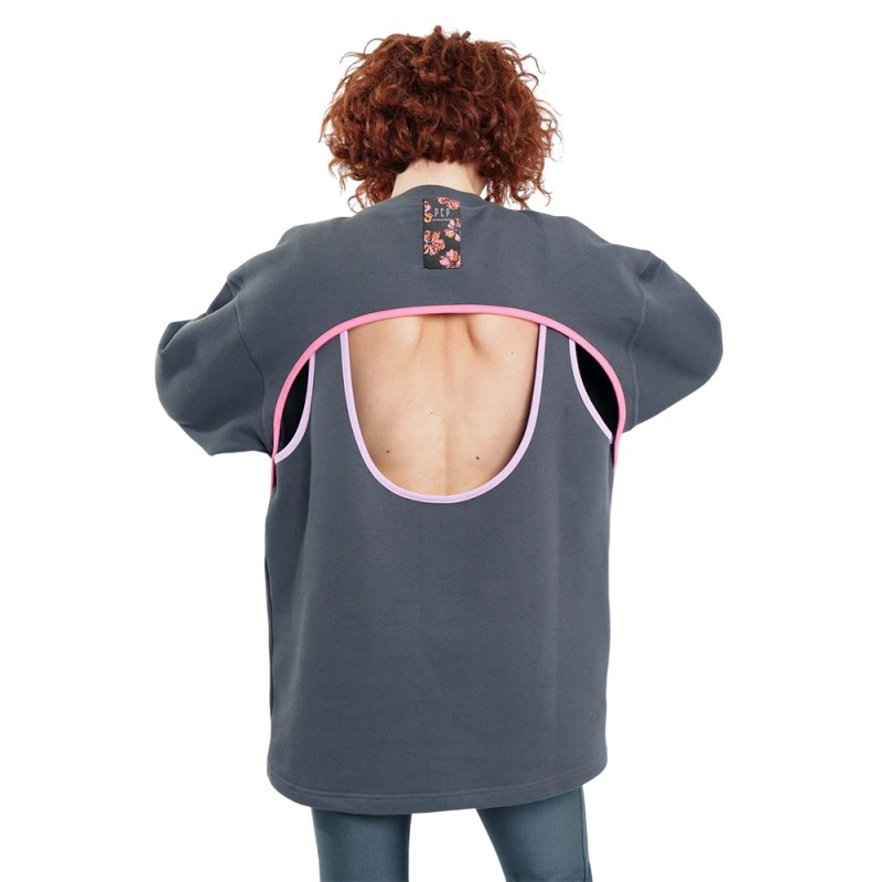PCP Aria Crewneck ΜΠΛΟΥΖΑ ΦΟΥΤΕΡ (2026W140000 Grey) PCP Aria Crewneck ΜΠΛΟΥΖΑ ΦΟΥΤΕΡ (2026W140000 Grey)