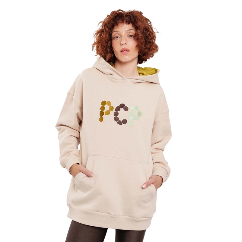 PCP Dots Hoodie ΜΠΛΟΥΖΑ ΦΟΥΤΕΡ (2026W250000 Beige)