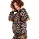 PCP Leopard Zipped Hoodie ΖΑΚΕΤΑ ΦΟΥΤΕΡ (2026W300000 Brown)