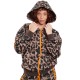PCP Leopard Zipped Hoodie ΖΑΚΕΤΑ ΦΟΥΤΕΡ (2026W300000 Brown)
