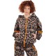 PCP Leopard Zipped Hoodie ΖΑΚΕΤΑ ΦΟΥΤΕΡ (2026W300000 Brown)