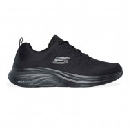 Skechers Engineered Mesh Lace-Up Lace Up Sneaker W/Air-Cooled Memory Foam (232625 BBK)