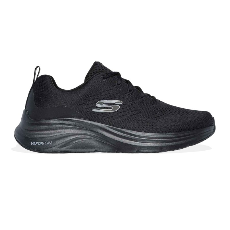 Skechers Engineered Mesh Lace-Up Lace Up Sneaker W/Air-Cooled Memory Foam (232625 BBK)