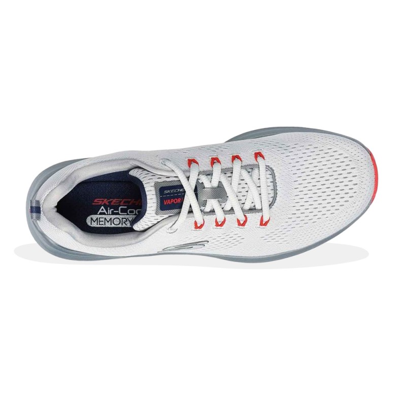 Skechers Engineered Mesh Lace-Up Lace Up Sneaker W/Air-Cooled Memory Foam (232625 GYOR)